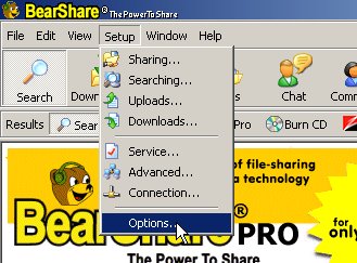 Bearshare account chat